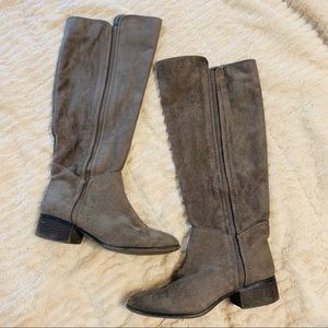 Merona Faux Suede Knee High Riding Boot